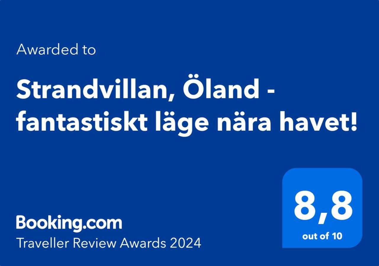 Strandvillan, Oeland - Fantastiskt Laege Naera Havet! Löttorp エクステリア 写真
